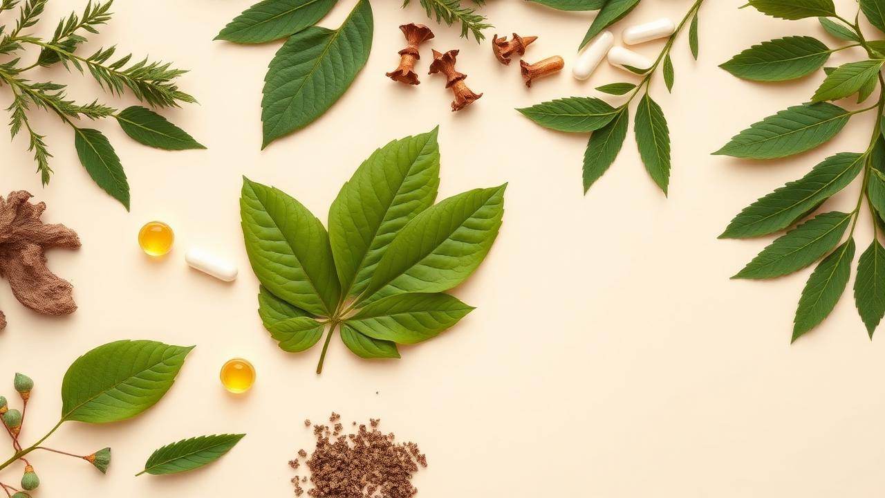 Natural botanicals and vitamins used in Restolin formula